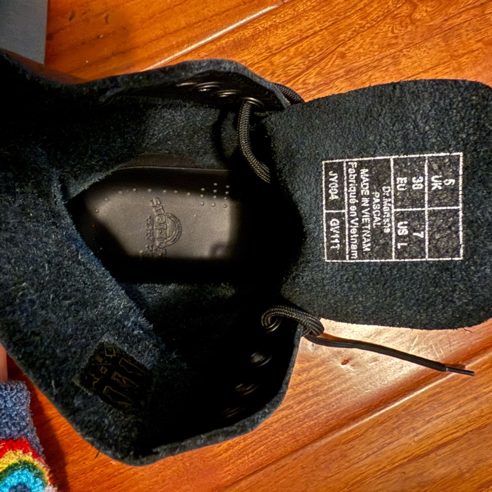 Dr.Martens Matte Black Boots - Picture 6 of 7